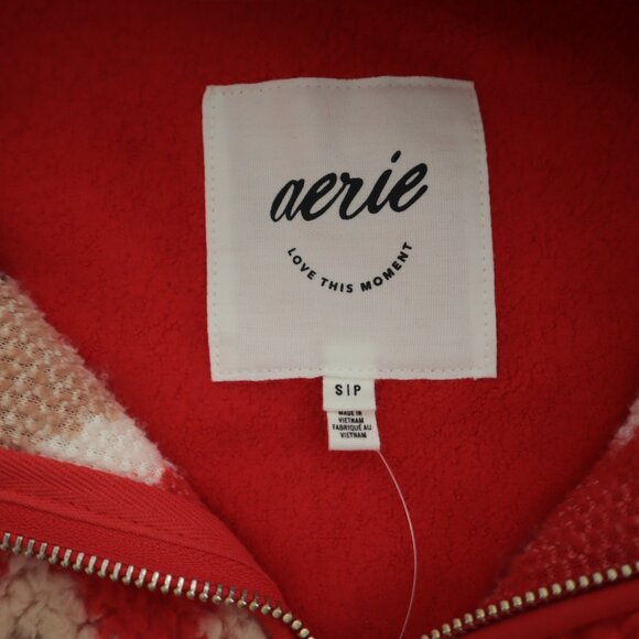 Aerie Hometown Quarter Zip Sweatshirt | S - Picture 3 of 8